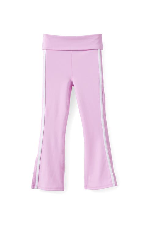 Kid's Soft Stretch Fold Over Flare Legging