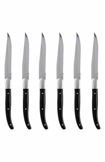 Fortessa Provencal 6-Piece Serrated Steak Knife Set