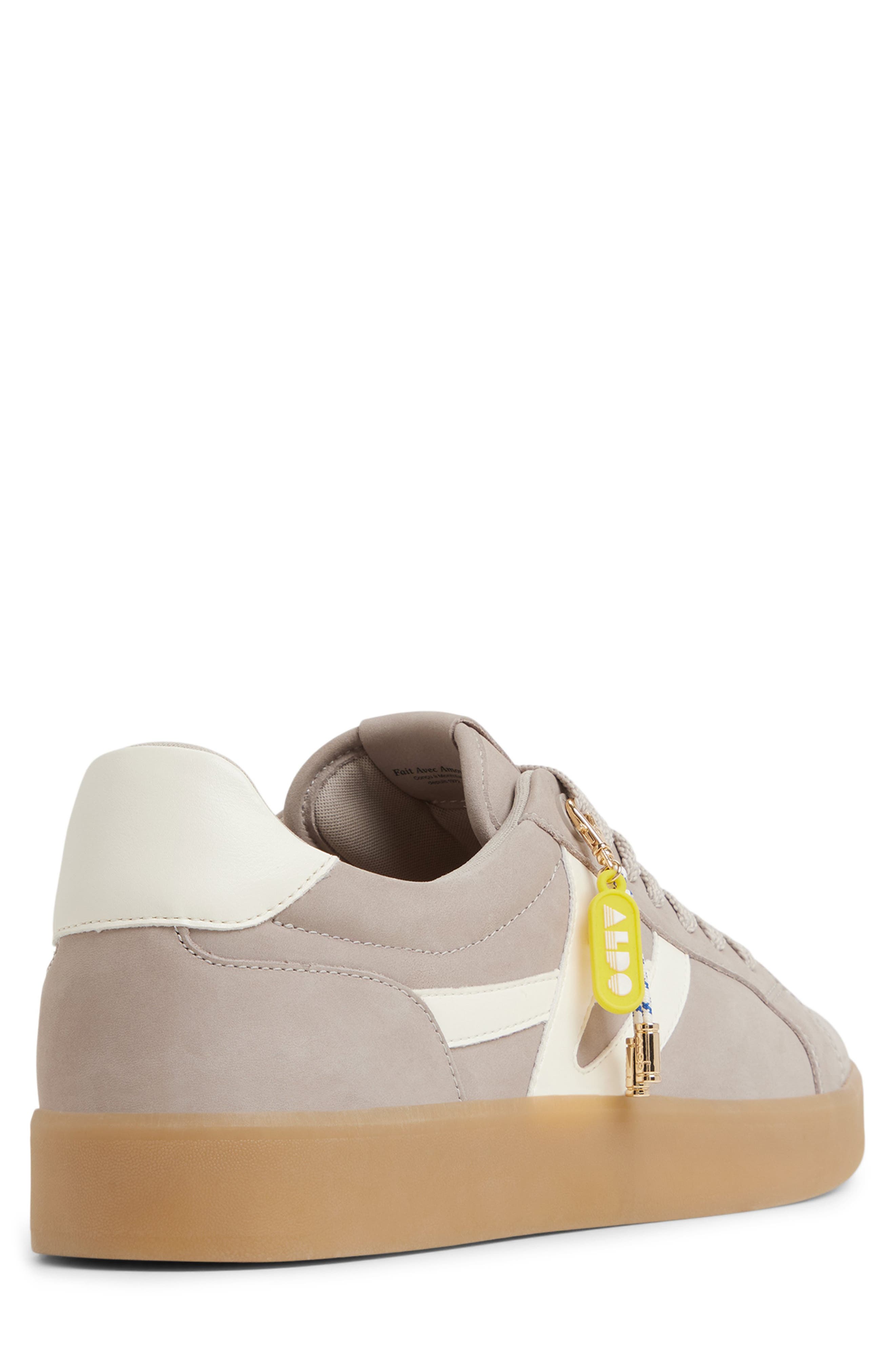ALDO MTL72 Low Top Sneaker, Alternate, color, Light Grey