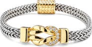Juvell Knot Cubic Zirconia Bangle