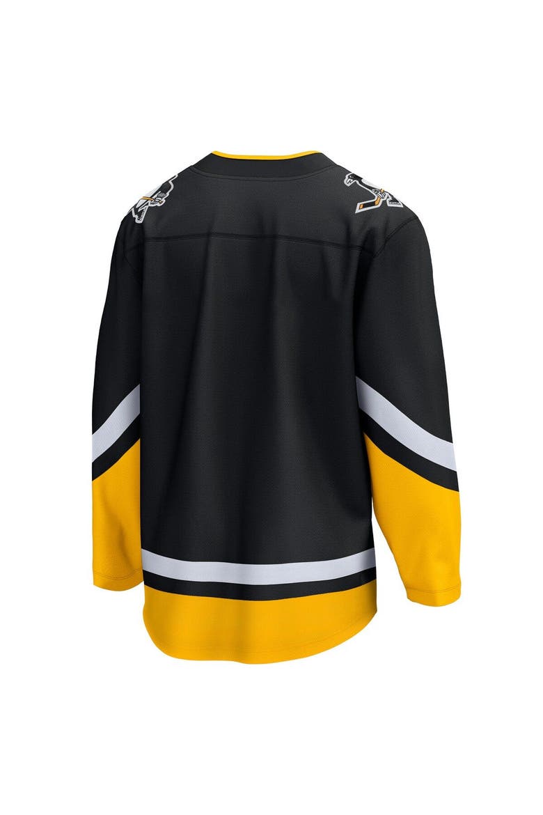 Men's Fanatics Branded Black Pittsburgh Penguins Alternate Premier Breakaway Jersey, Alternate, color, Black