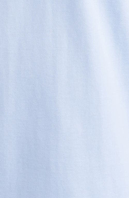 Hugo Boss Boss Tiburt Logo Graphic T-shirt In Light Blue