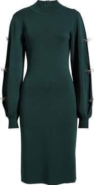 Eliza J Long Sleeve Sweater Dress