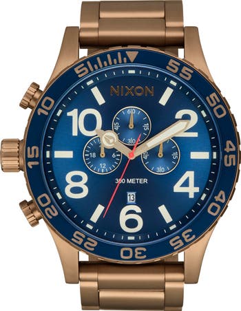 Nixon 51-30 Chronograph Bracelet Watch, 51mm | Nordstrom