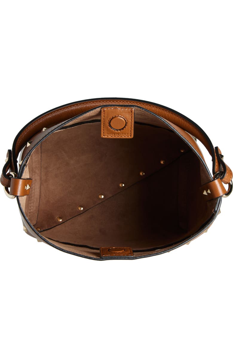 Valentino Garavani Rockstud Wispy Crossbody Bucket Bag, Alternate, color,