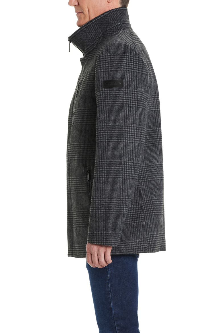 Car Coat With Bib, Alternate, color, PRINCE OF WALES