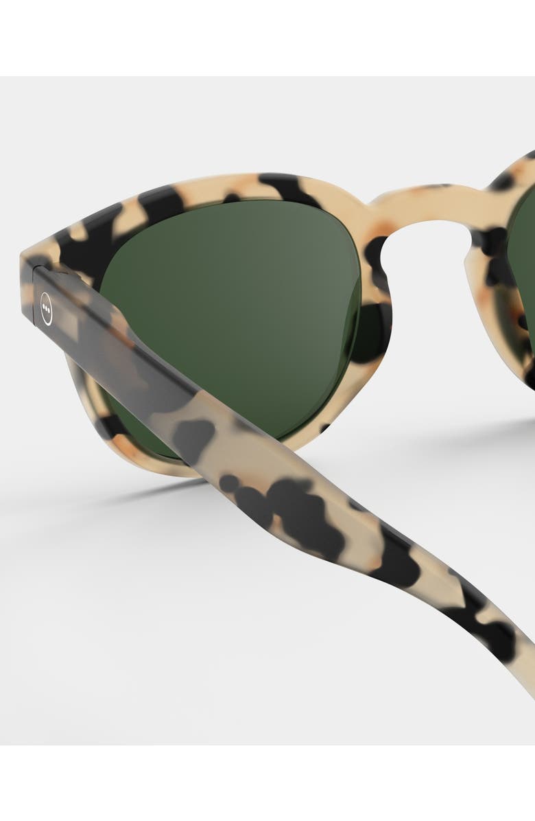 IZIPIZI #C 47mm Square Sunglasses, Alternate, color, Light Tortoise