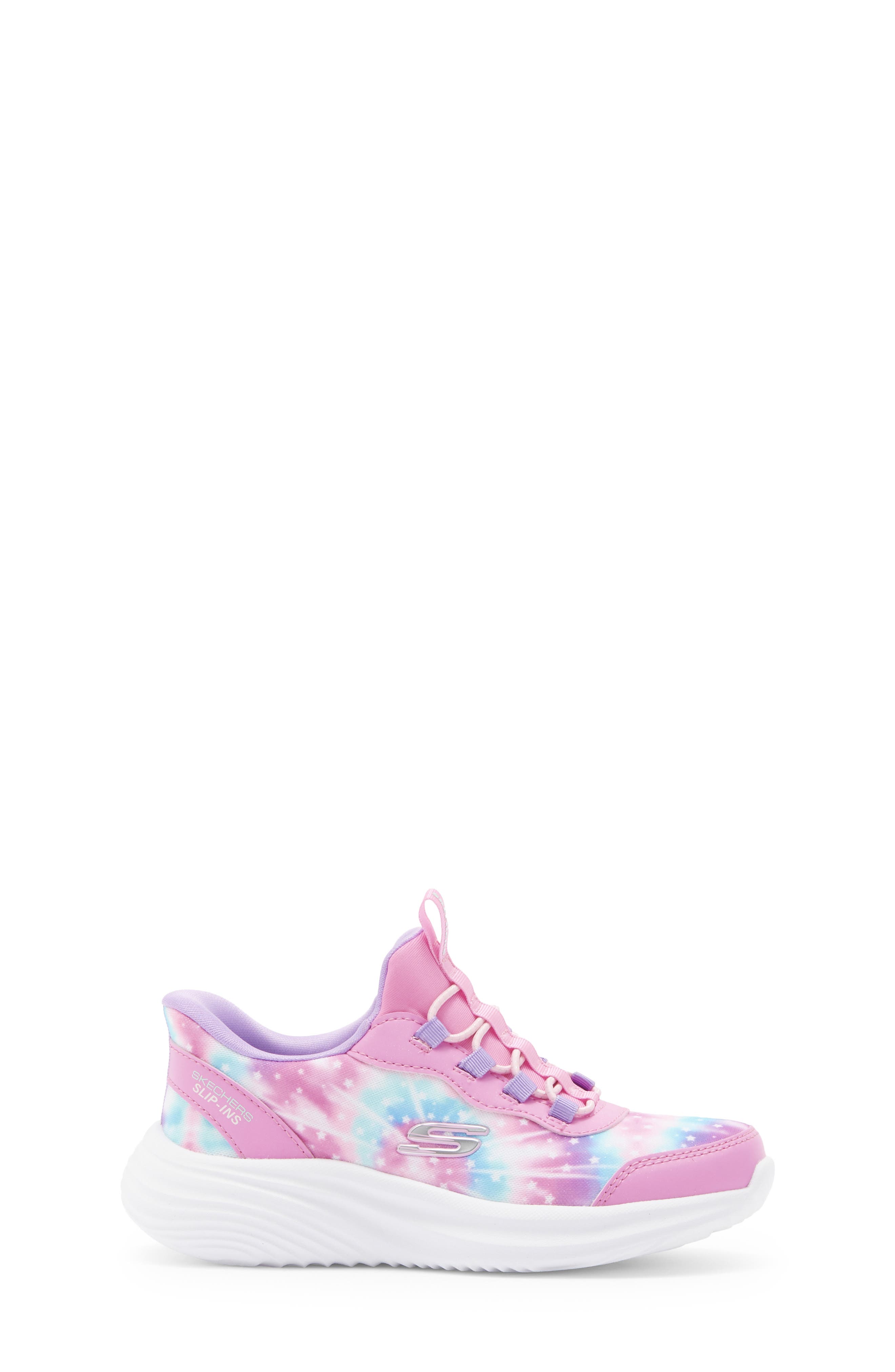 SKECHERS Kids' Slip-In Bounder Pro Sneaker, Alternate, color, Pink/Purple