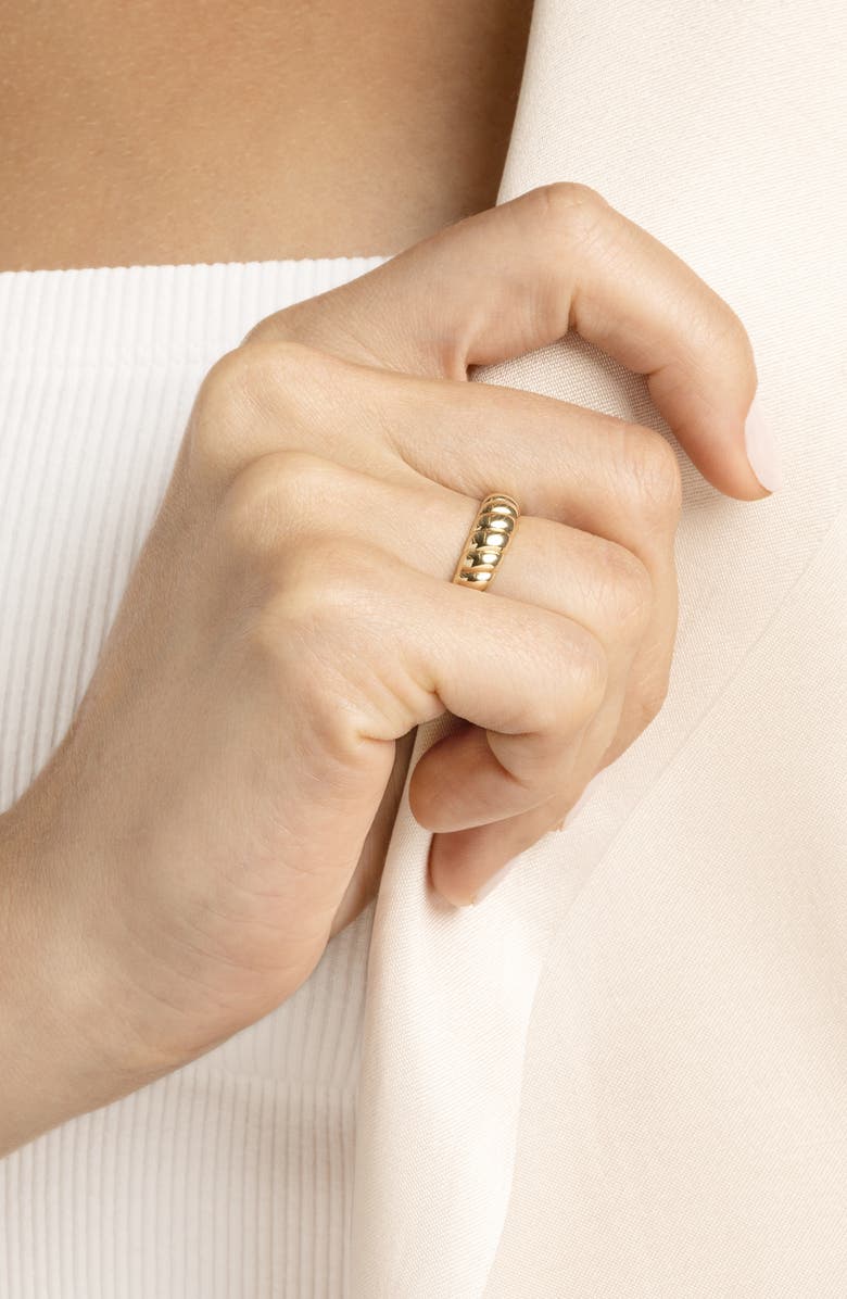 HAWLEY ST Ribbed Band Ring, Alternate, color,