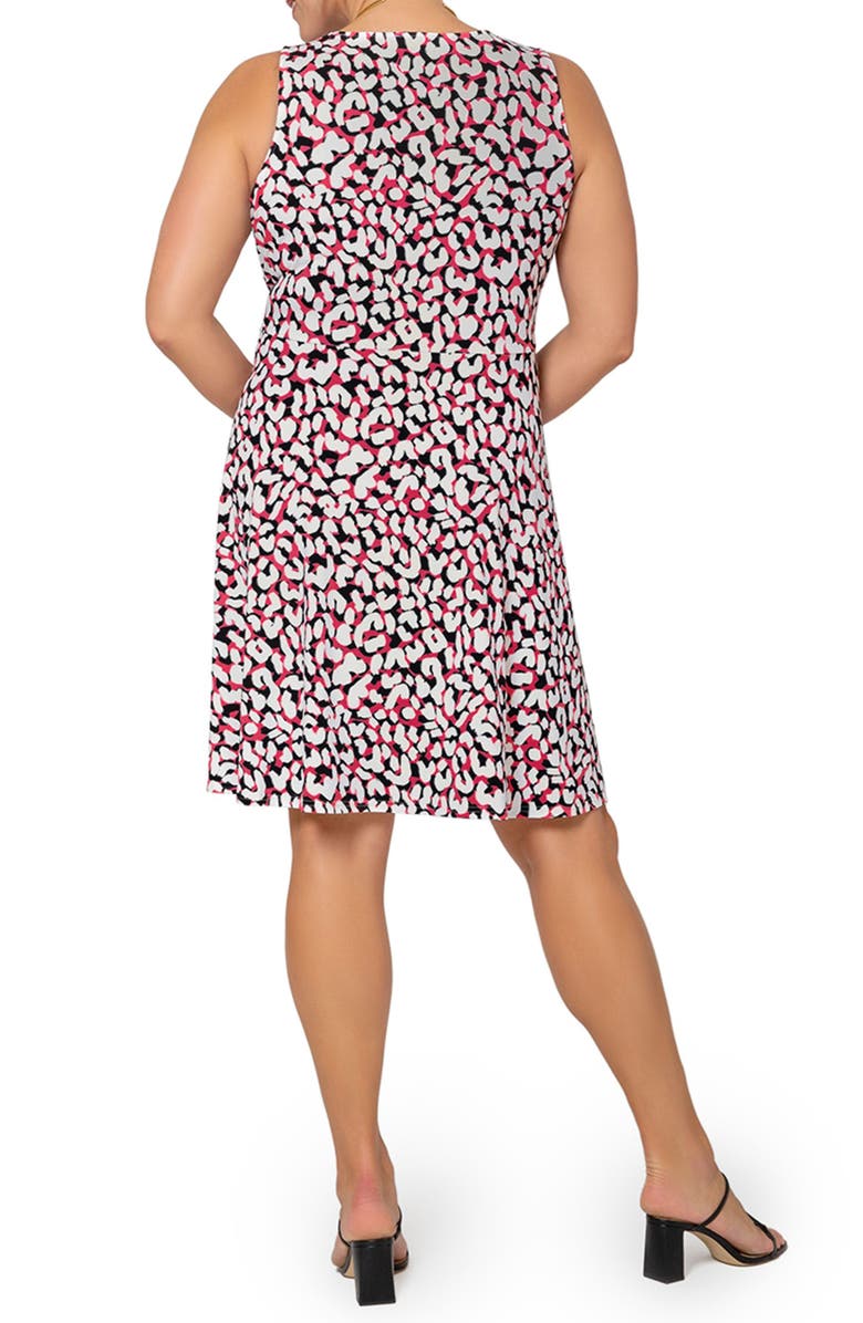 Leota Calista Animal Print Dress, Alternate, color, 