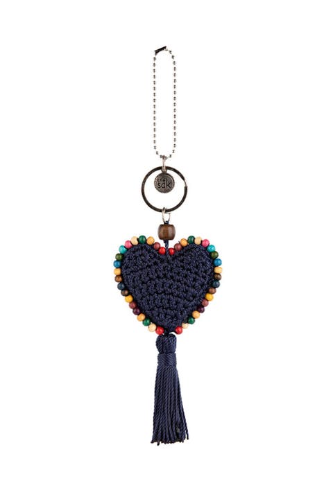 Yarnicharmz Crochet Heart Dangle