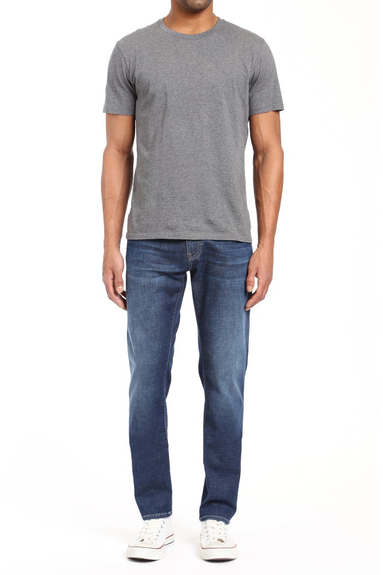 Jake Slim Fit Jeans, Alternate, color, DARK BRUSHED ORGANIC MOVE