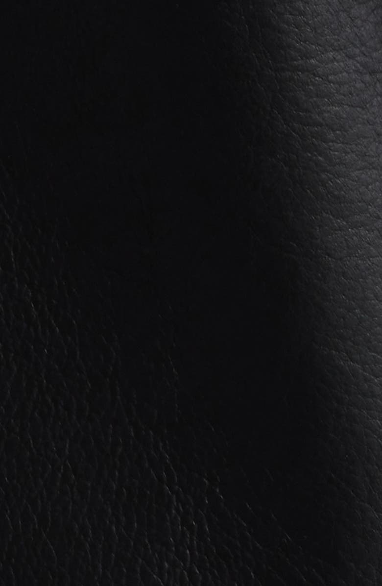 HiSO Martina Genuine Shearling Coat with Removable Hood, Alternate, color, Martina - Black