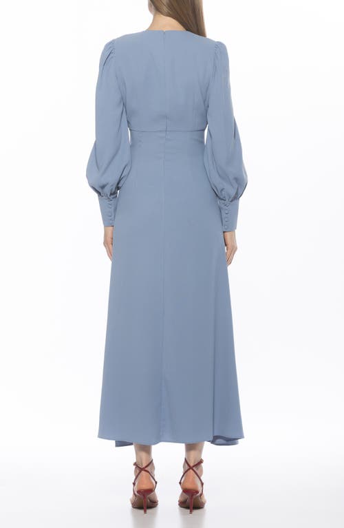 Alexia Admor Yesenia Long Sleeve Empire Waist Maxi Dress