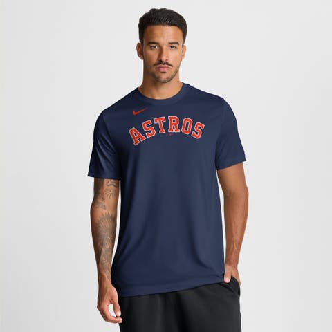 Men's Nike Navy Houston Astros New Legend Wordmark Dri-FIT T-Shirt