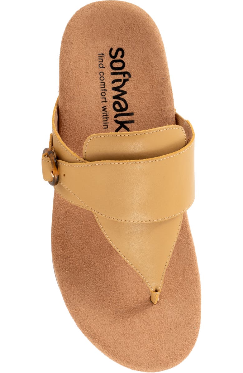 SoftWalk<sup>®</sup> Belize T-Strap Sandal, Alternate, color, Dusk Yellow