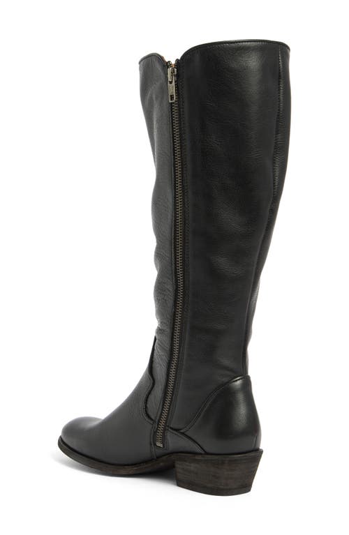 Frye Carson Western Boot In Black