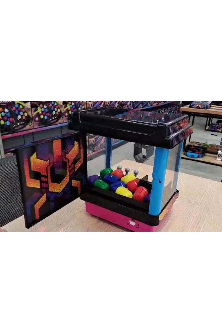 Electronic Arcade Claw Crane Game, Alternate, color, Multicolored