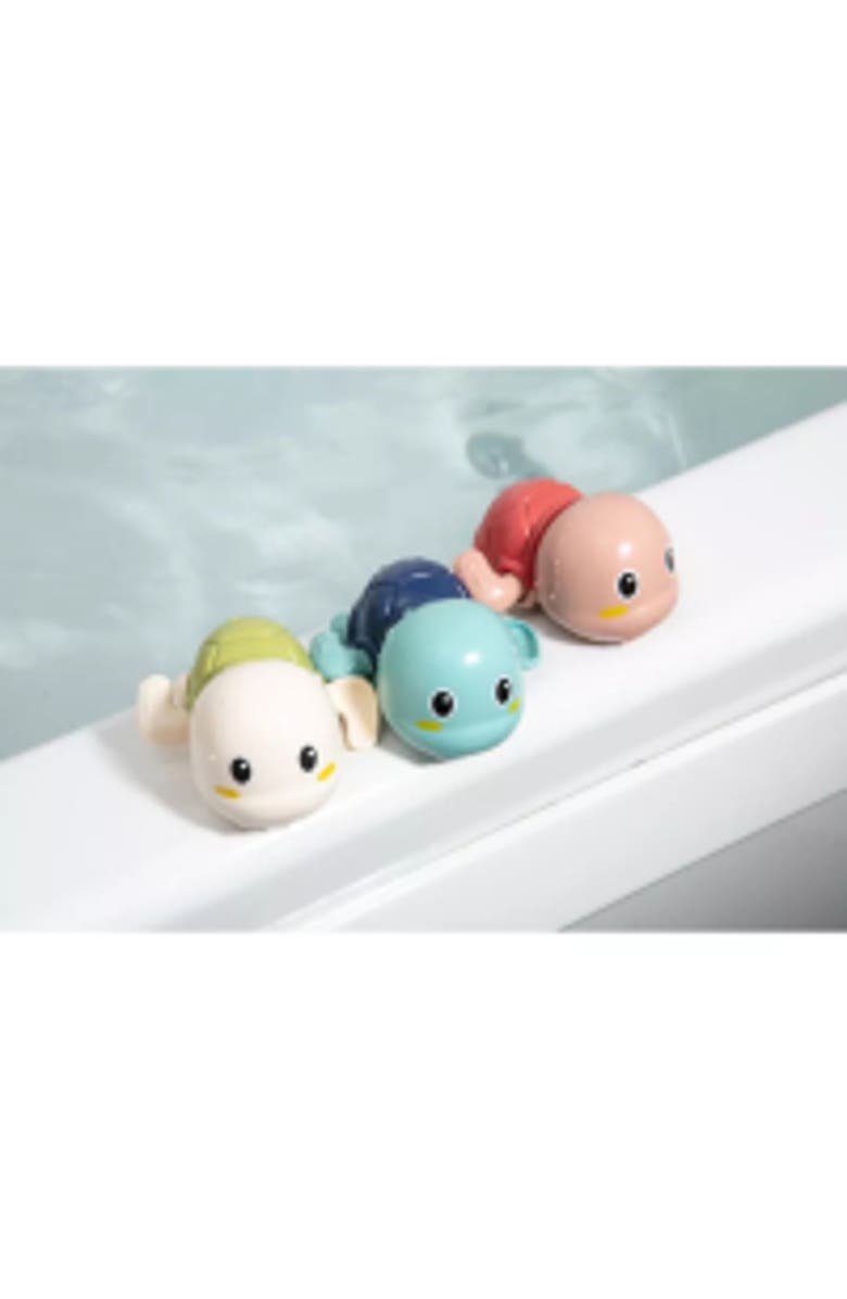 Sperric Floating Turtle Wind Up Bath Toy 3-Piece Set, Alternate, color, Multicolor