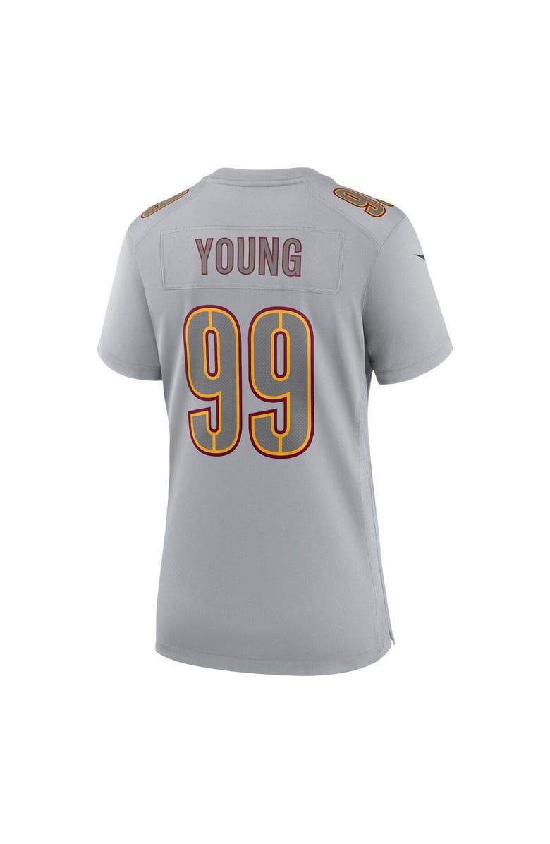 Nike Women's Nike Chase Young Gray Washington Commanders Atmosphere Fashion Game Jersey, Alternate, color, 