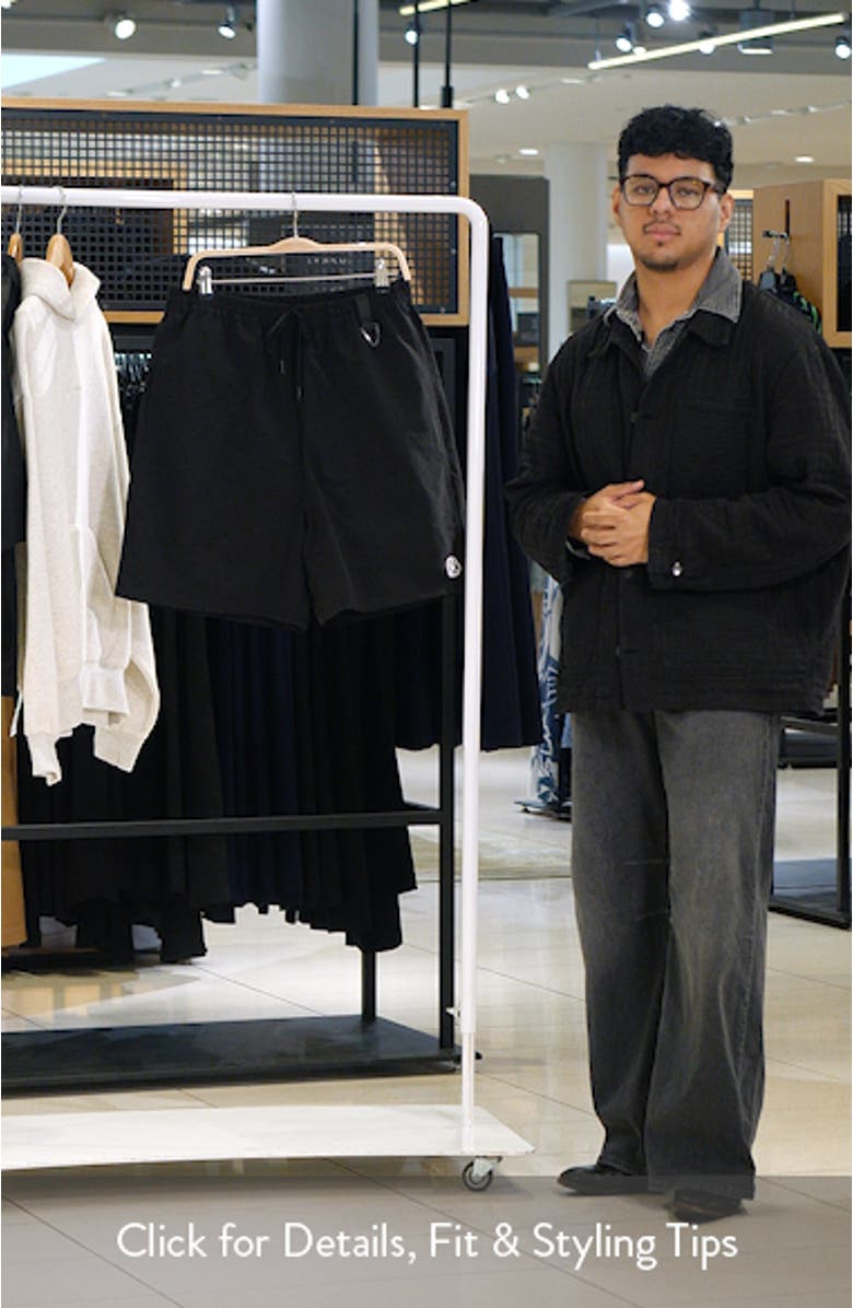 Shibuya Nylon Drawstring Shorts, sales video thumbnail