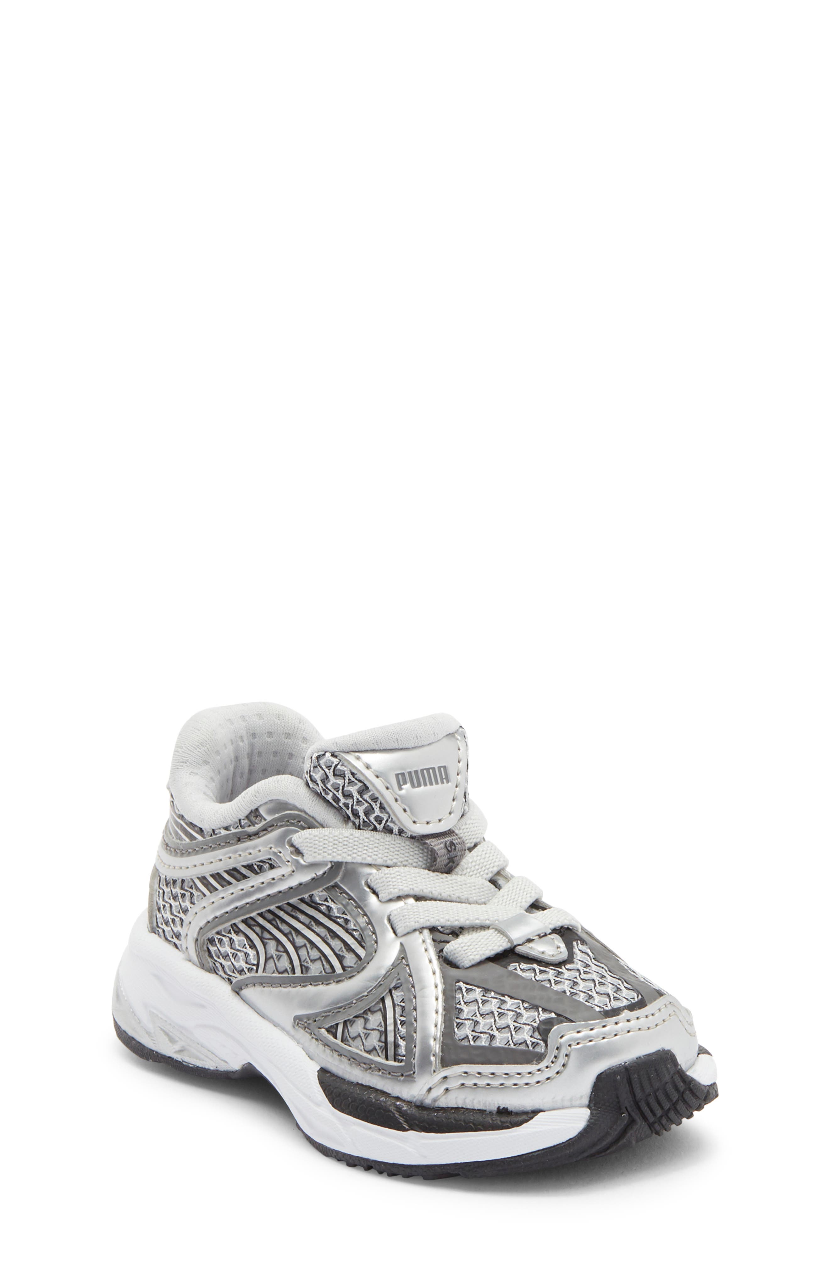 PUMA Kids' Skyjet Titan Sneaker, Main, color, Puma Silver/ Black/ Gray