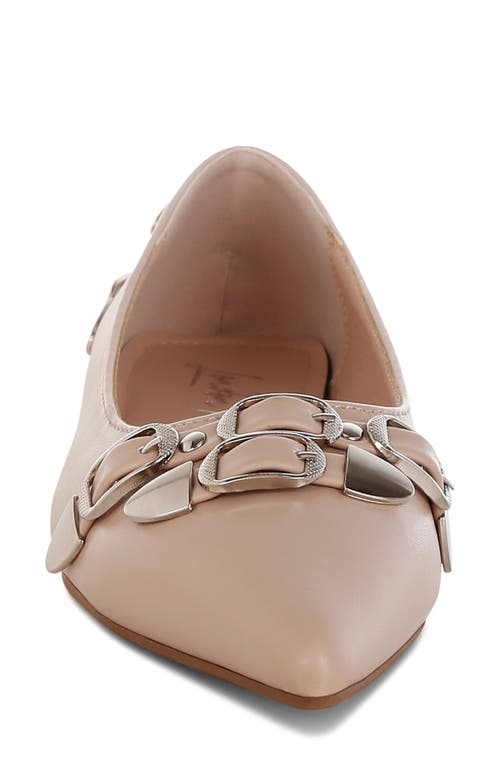 LONDON RAG LONDON RAG GOLINI BUCKLE BALLET FLAT 