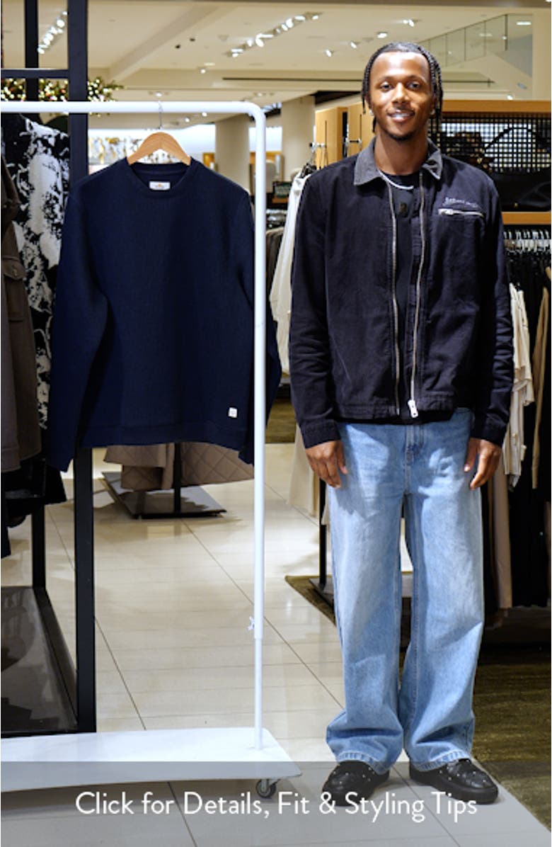 Corbet Vertical Quilted Sweatshirt, sales video thumbnail