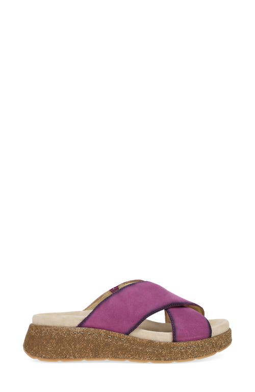 DANSKO DANSKO BRIDGET PLATFORM WEDGE SLIDE SANDAL