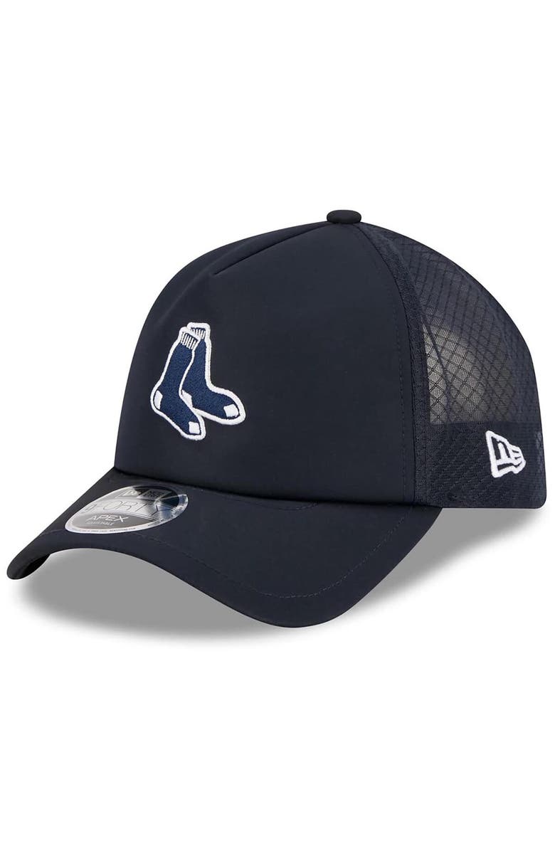 New Era Men's New Era Navy Boston Red Sox 2026 Batting Practice Alternate Apex 9FORTY Adjustable Hat, Main, color, Navy