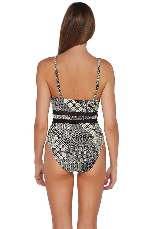 Sunsets Alexia One Piece In Venice Seagrass Texture