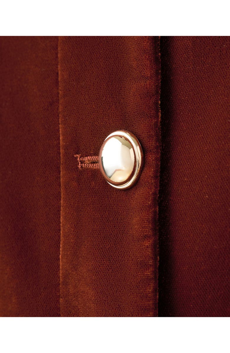 MANGO Velvet Jacket, Alternate, color, 