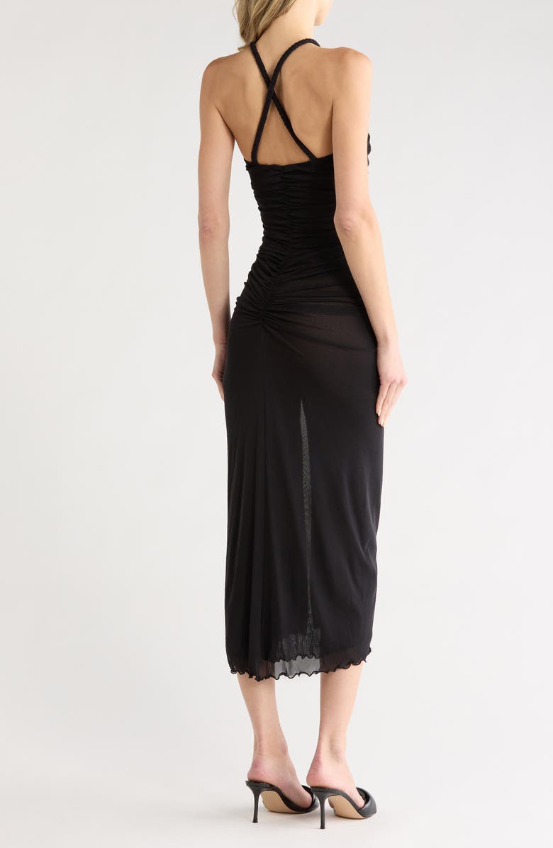 DVF Aria Dress, Alternate, color, Black