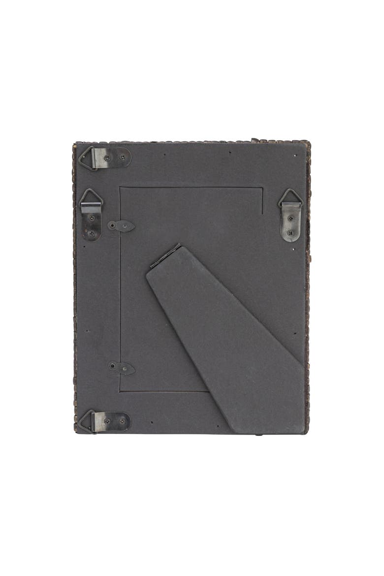 Handwoven Rattan Photo Frame, Alternate, color, Black