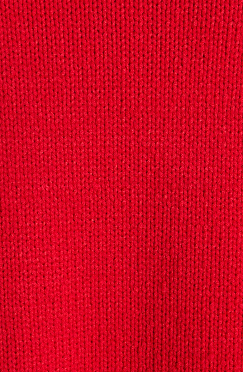 Balmain Logo Intarsia Wool Blend Sweater, Alternate, color,