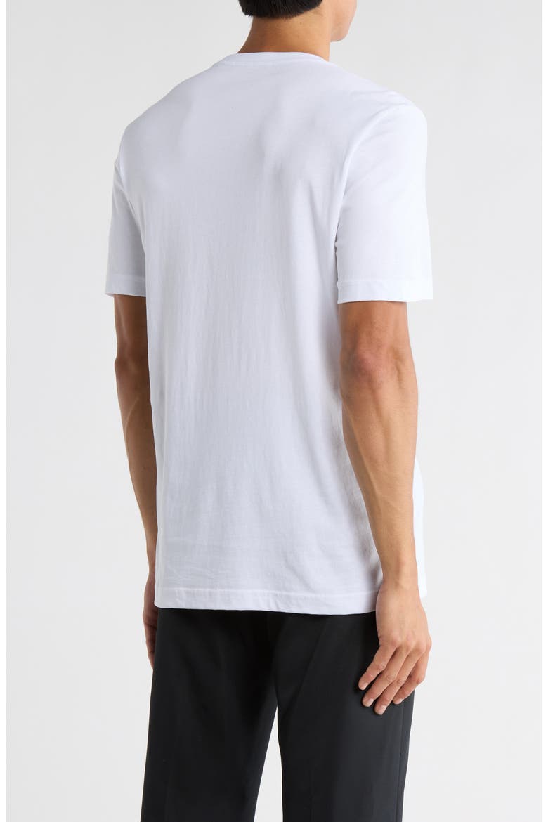 Diablo Cotton Graphic T-Shirt, Alternate, color, WHITE/ NAVY