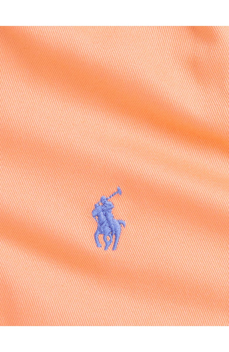 Ralph Lauren Cotton Piqué Polo & Embroidered Shorts Set, Alternate, color, 