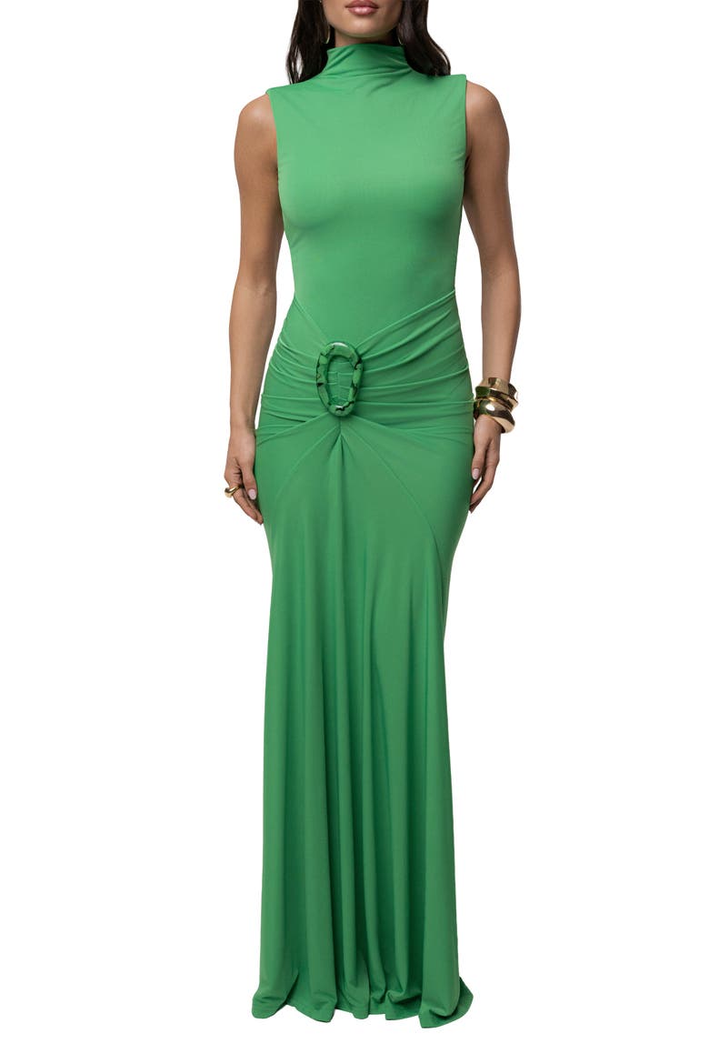 Kora Sleeveless Maxi Dress, Main, color, Green