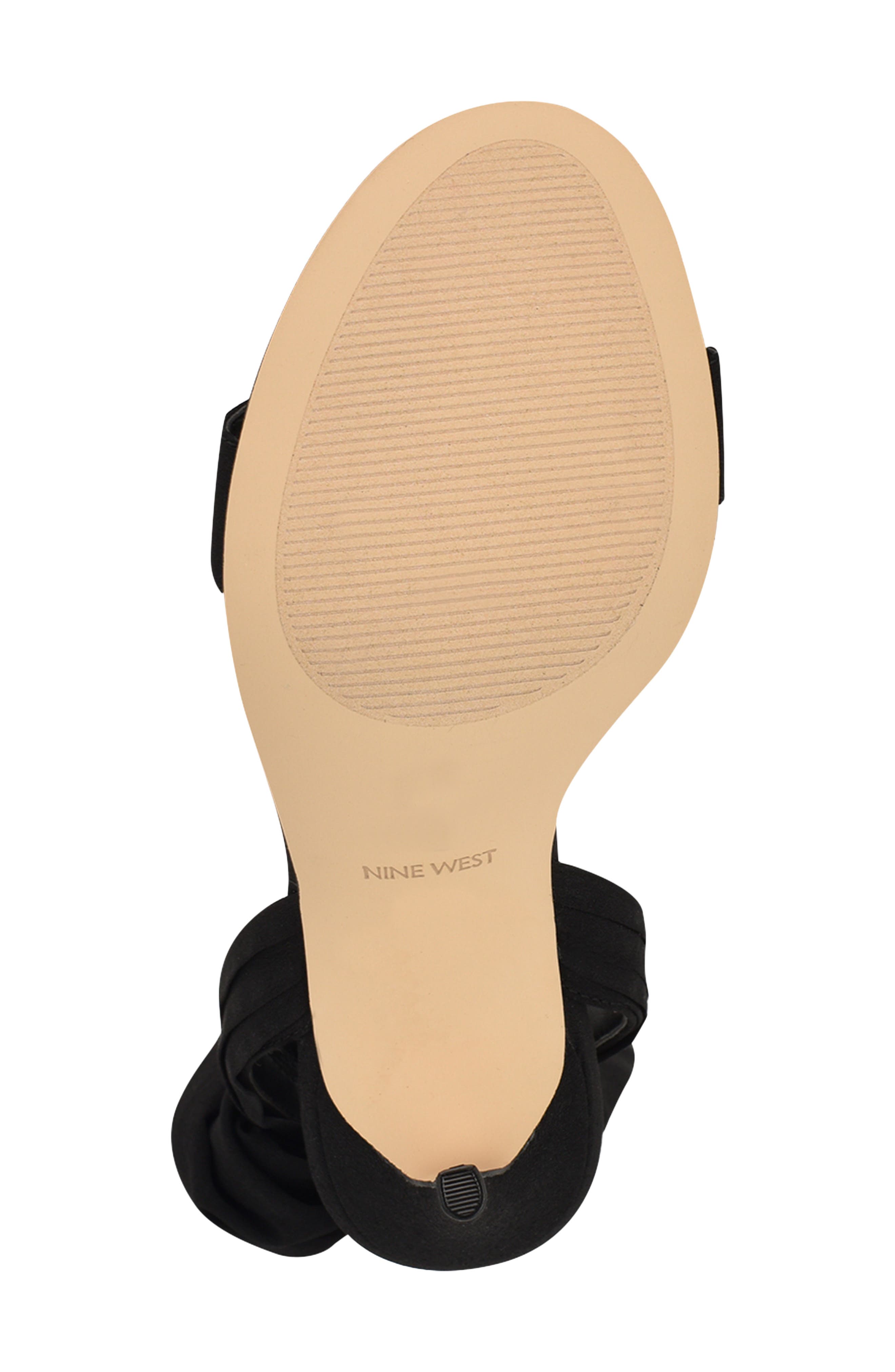 Nine West Maddie Stiletto Sandal, Alternate, color, Black