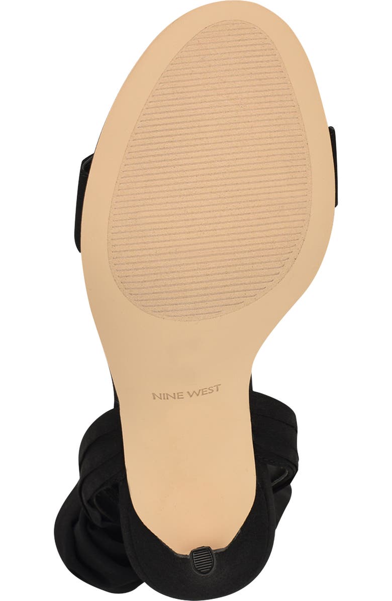 Nine West Maddie Stiletto Sandal, Alternate, color, Black