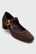 Prologue Shoes Merel Mary Jane Block Heel Shoe