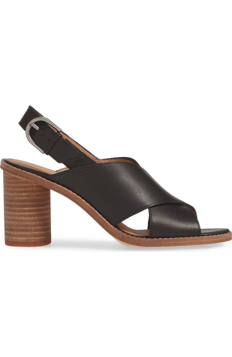 Madewell The Ruthie Crisscross Sandal, Alternate, color,