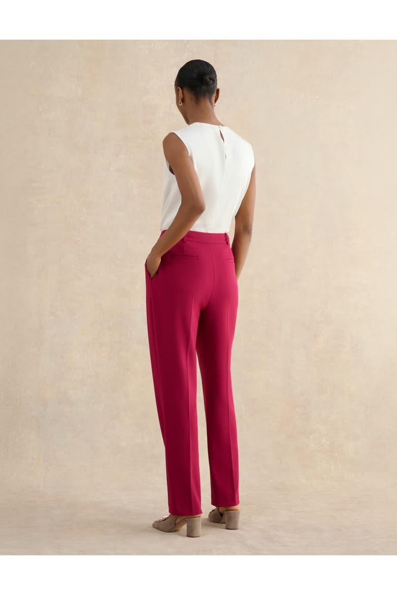 Gemma Straight Leg Trousers, Alternate, color, Beetroot Pink