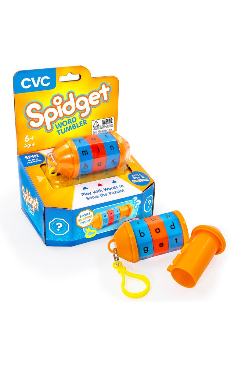 Junior Learning Spidget Word Tumbler, Main, color, Multicolored
