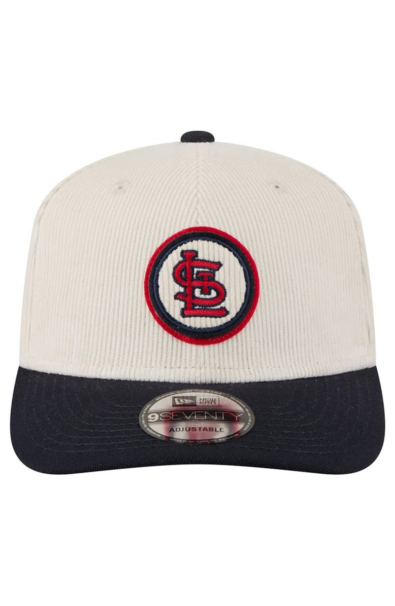 New Era Men's New Era  Cream St. Louis Cardinals Loyal 9SEVENTY Adjustable Hat, Alternate, color, Cream