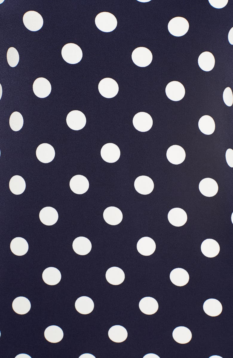 Chaus Dot Print Bell Sleeve Blouse, Alternate, color,