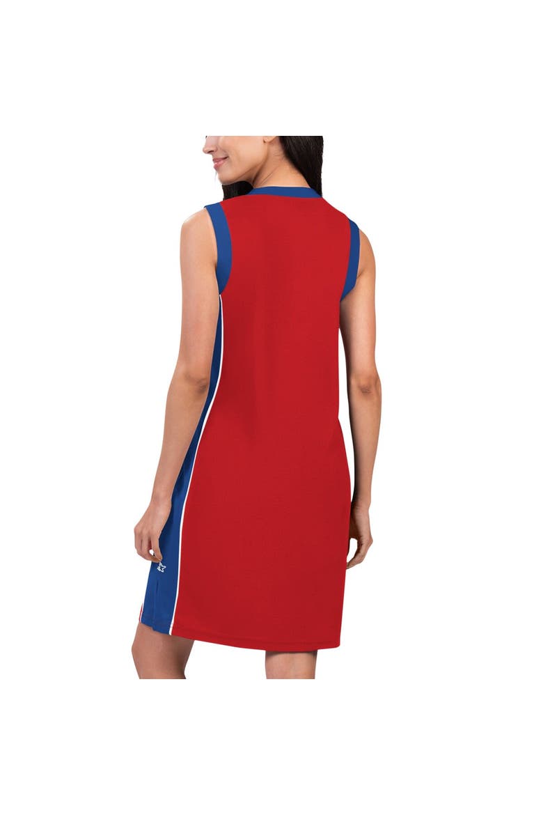 Women's Starter Red Philadelphia Phillies Slam Dunk Tank Sneaker Dress, Alternate, color, Red