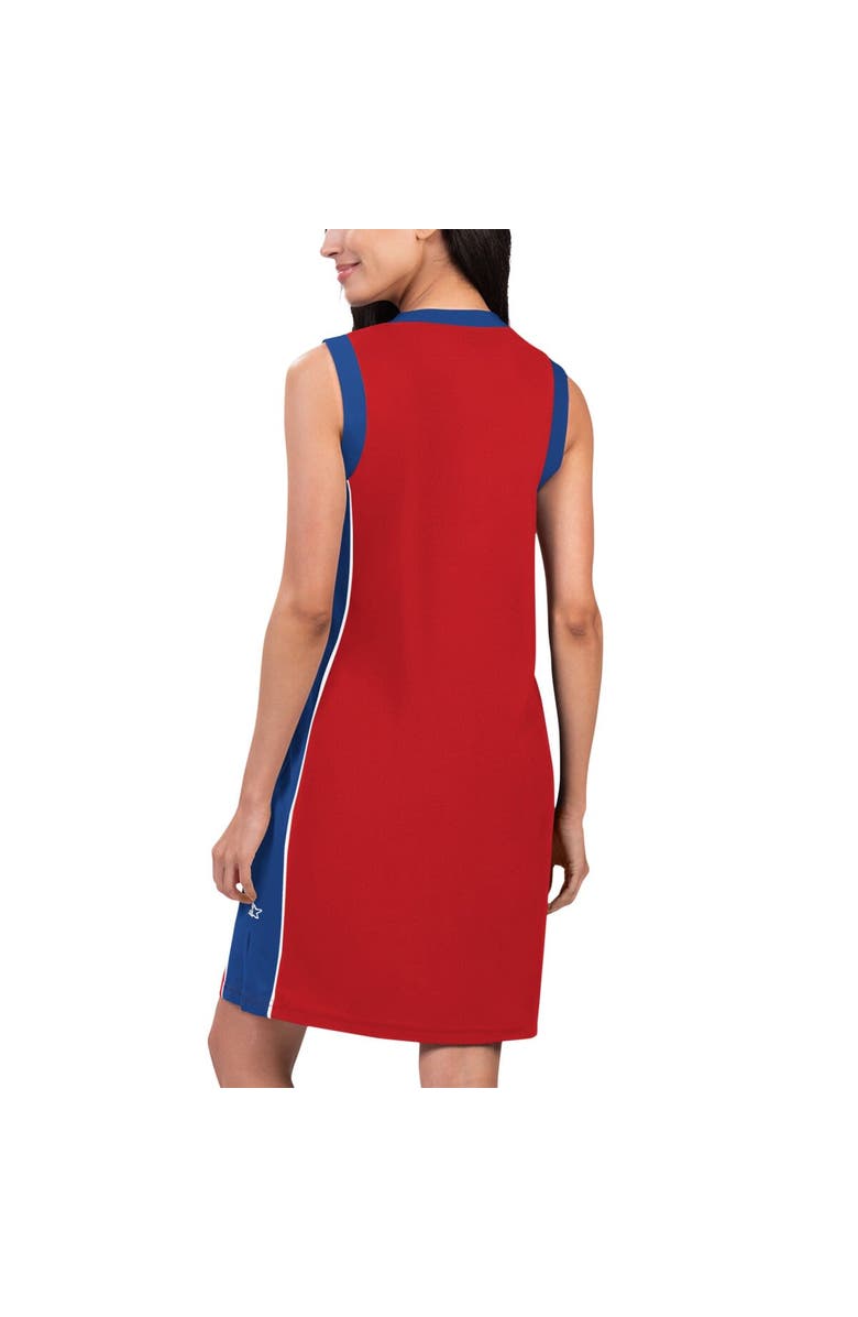STARTER Women's Starter Red Philadelphia Phillies Slam Dunk Tank Sneaker Dress, Alternate, color, 