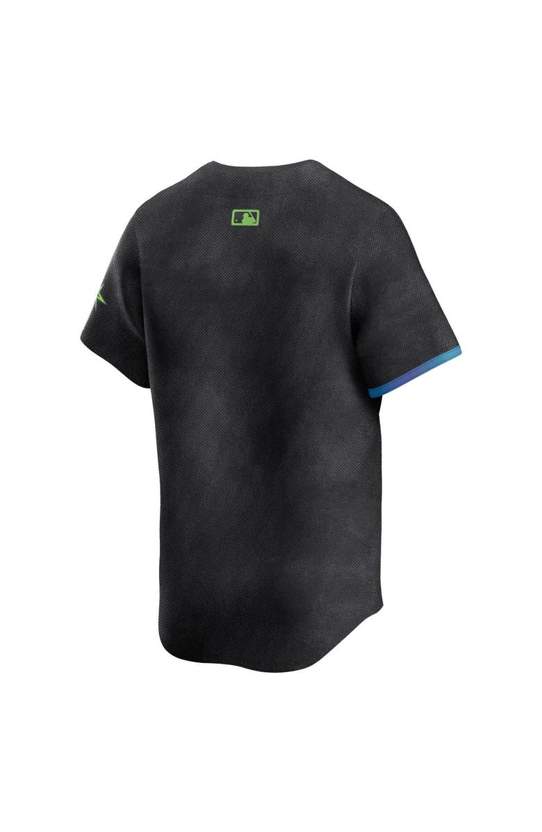 Nike Men's Nike Black Tampa Bay Rays City Connect Limited Jersey, Alternate, color, Black