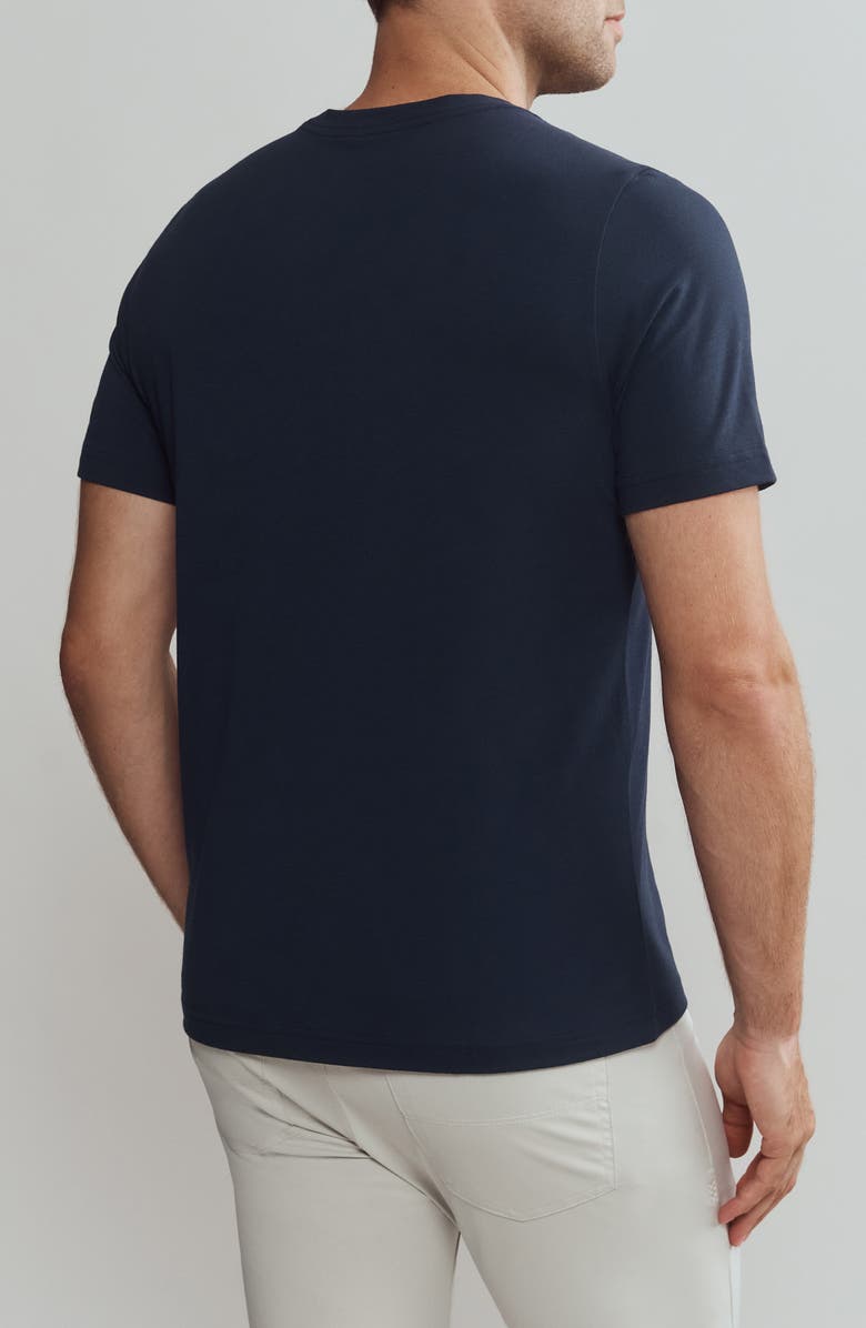 Rhone Origin Crewneck T-Shirt, Alternate, color, True Navy